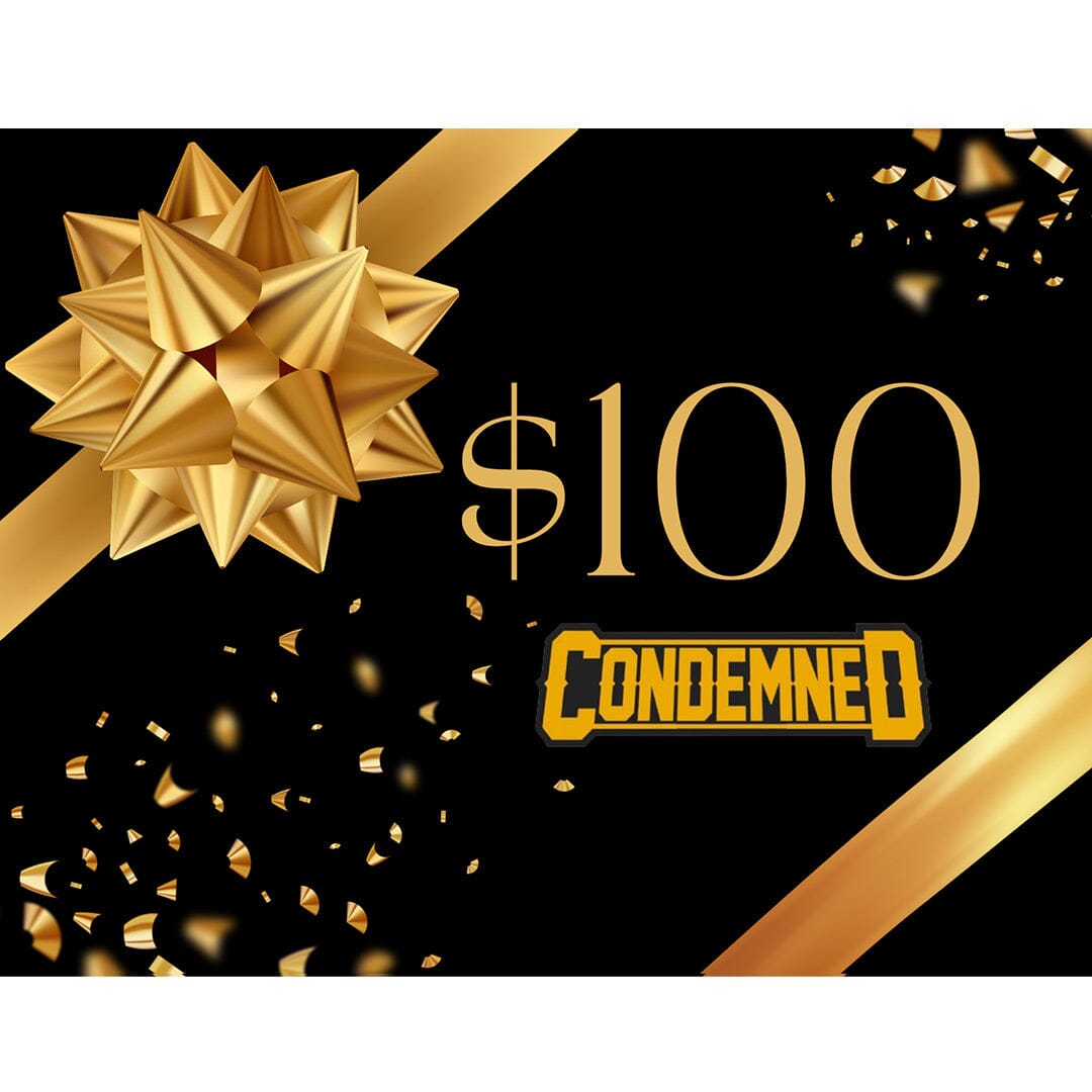 $100 Gift Card Gift Card Condemned Labz