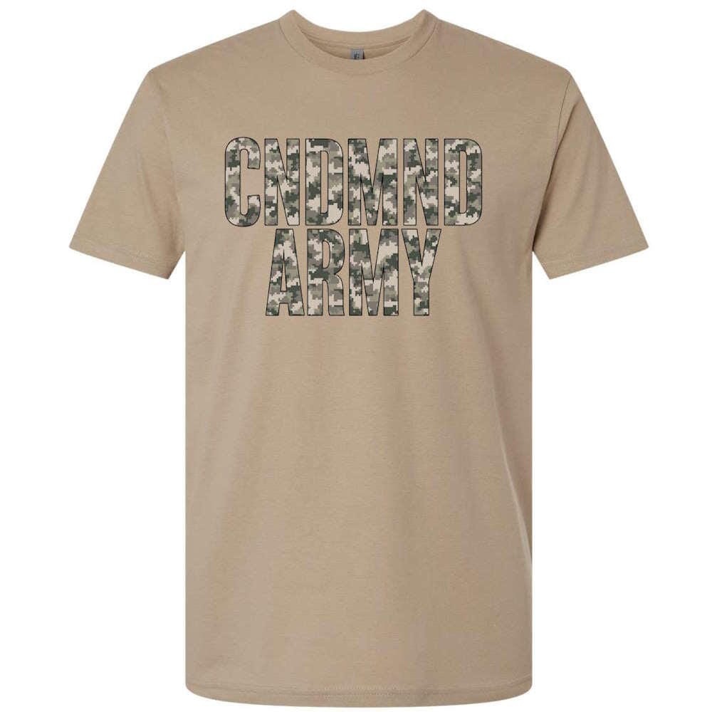 CNDMND Army T-Shirt Condemned Labz Tan Small