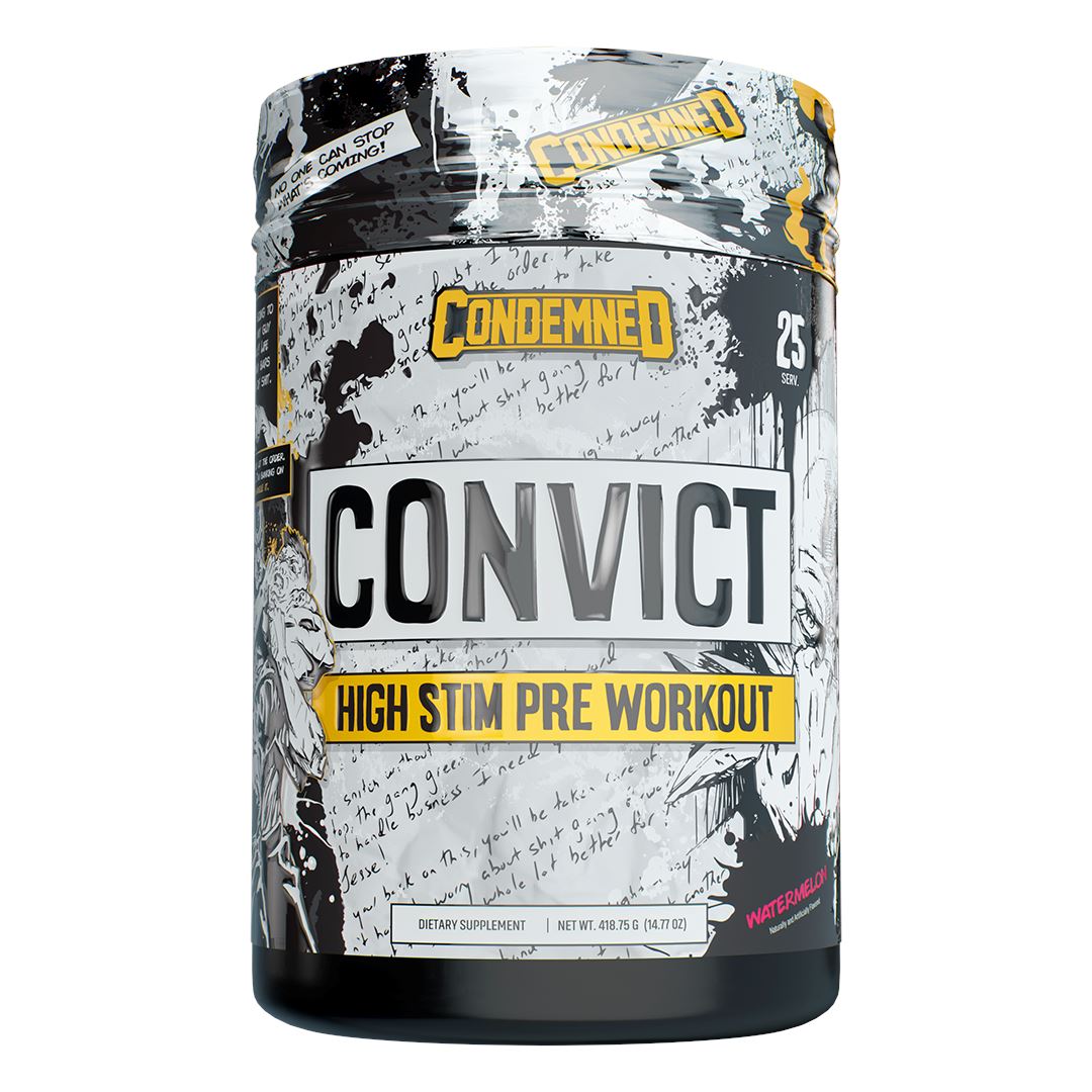 Convict NEW Pre workout Condemned Labz Watermelon