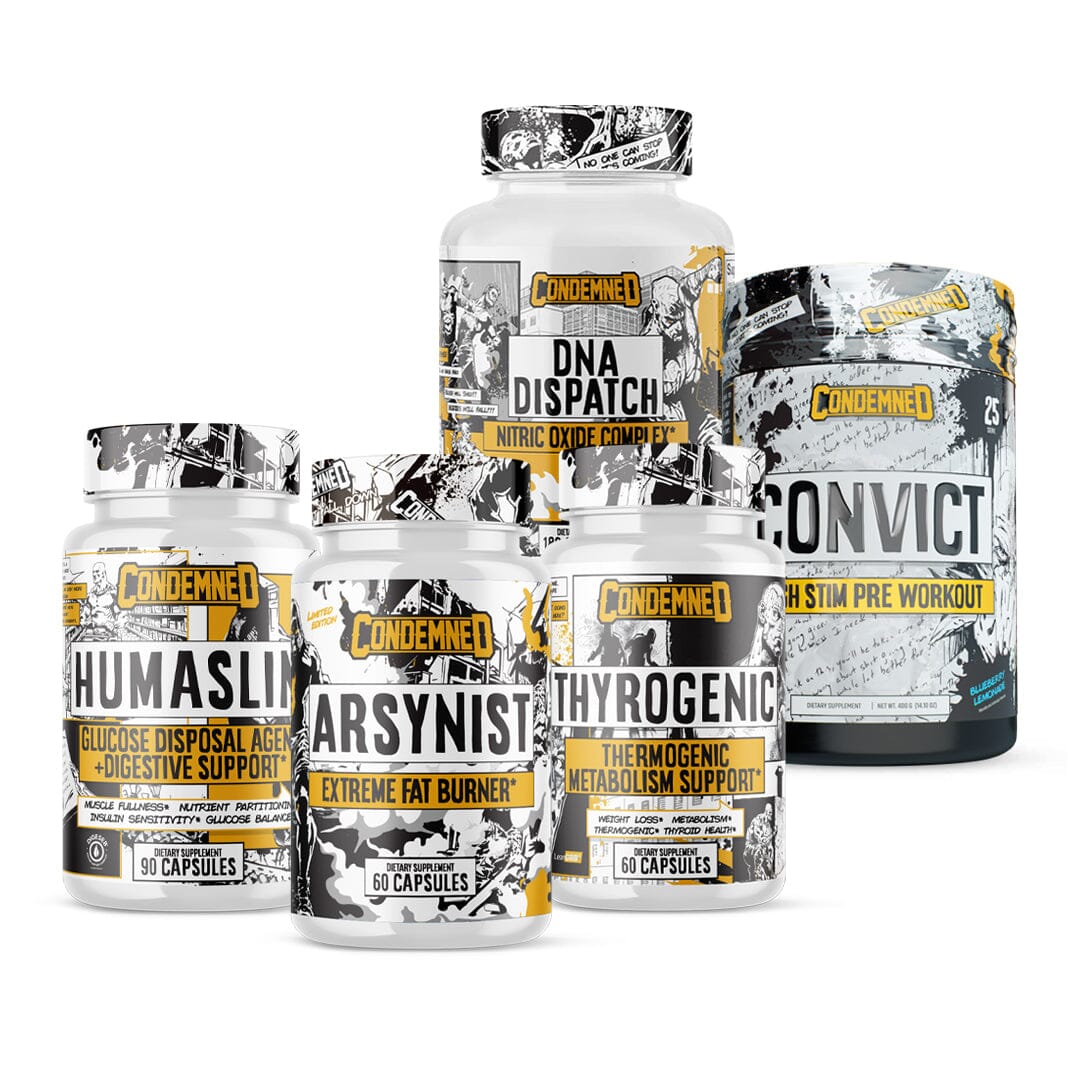 Elite Performance Stack Condemned Labz Blueberry Lemonade 30 Servings