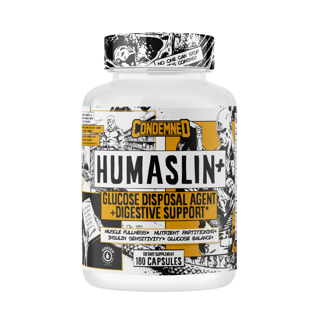 HumaSlin Glucose Disposal Agent + Digestive Support Fat Burner Condemned Labz