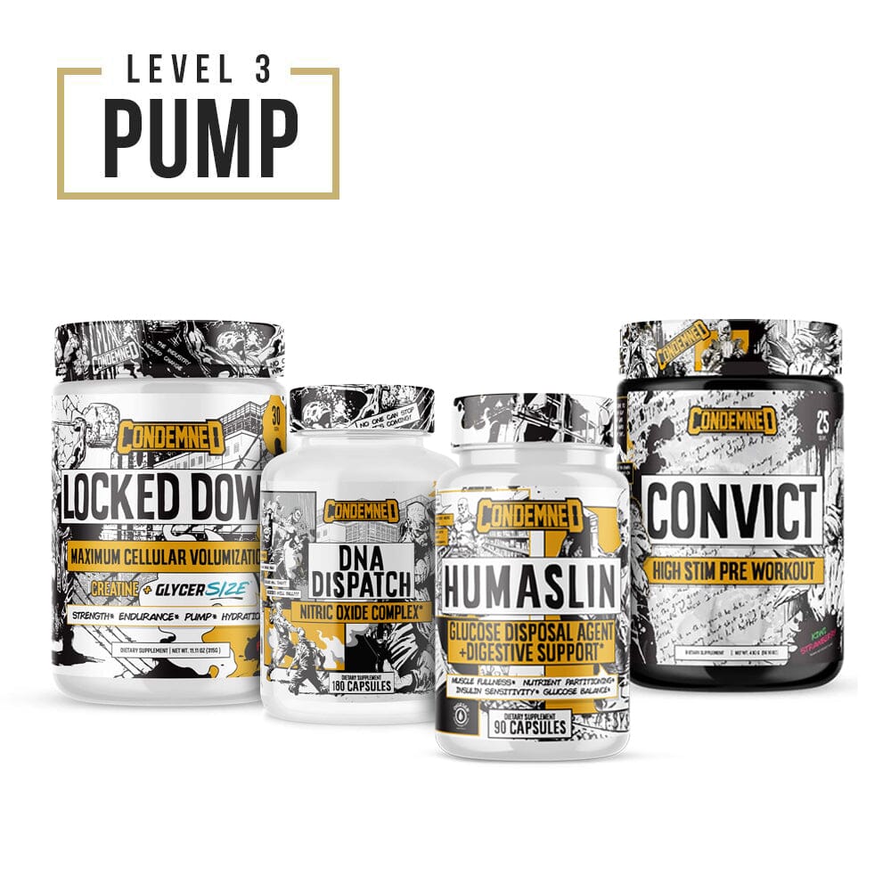 Level 3 Pump Condemned Labz Kiwi Strawberry Fruit Punch 30 SERVINGS