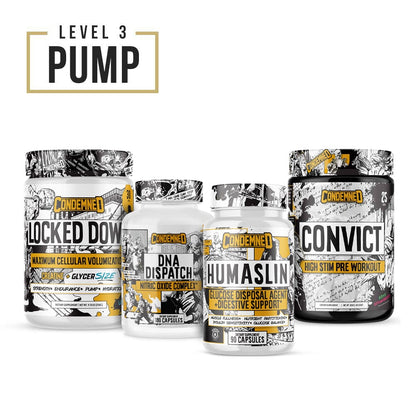 Level 3 Pump Condemned Labz Kiwi Strawberry Unflavored 30 SERVINGS