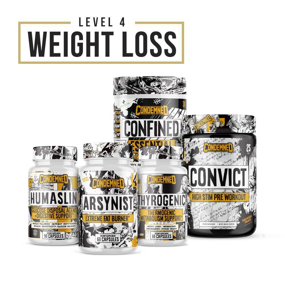 Level 4 Weight Loss Condemned Labz Peach Mango Georgia Peach 30 SERVINGS