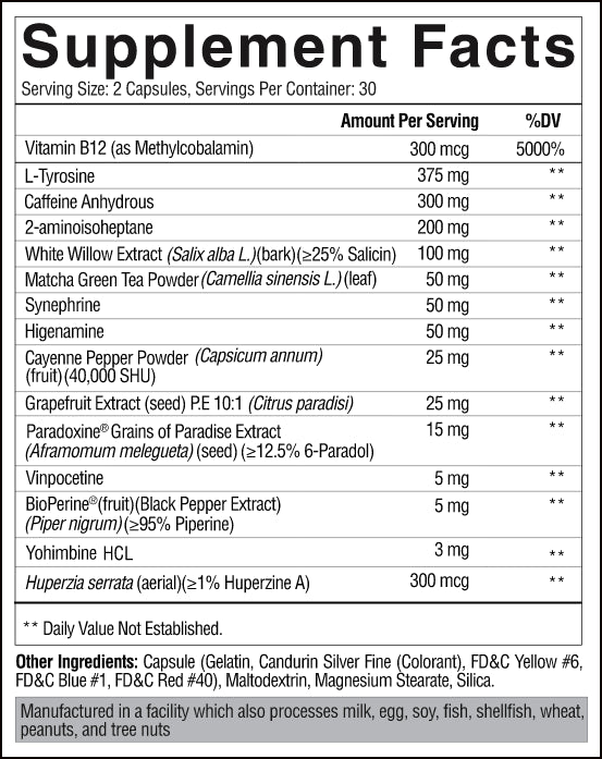 Arsynist Fat Burner Condemned Labz