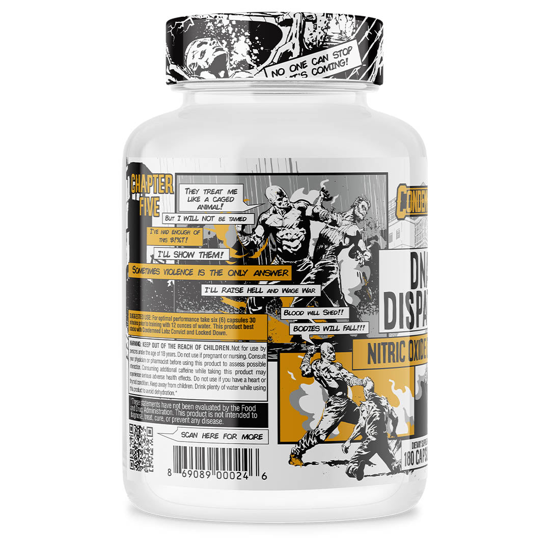 DNA Dispatch Pre workout Condemned Labz