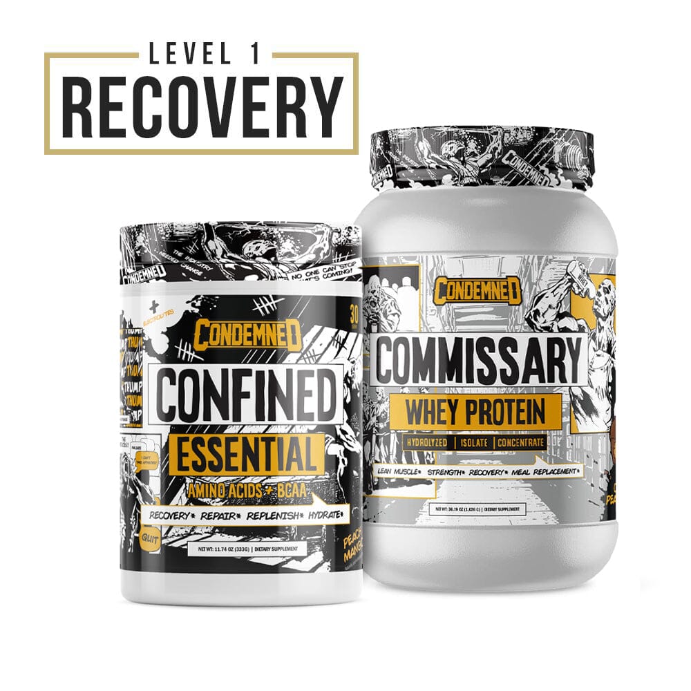 Level 1 Recovery Condemned Labz Peach Mango Chocolate Peanut Butter 