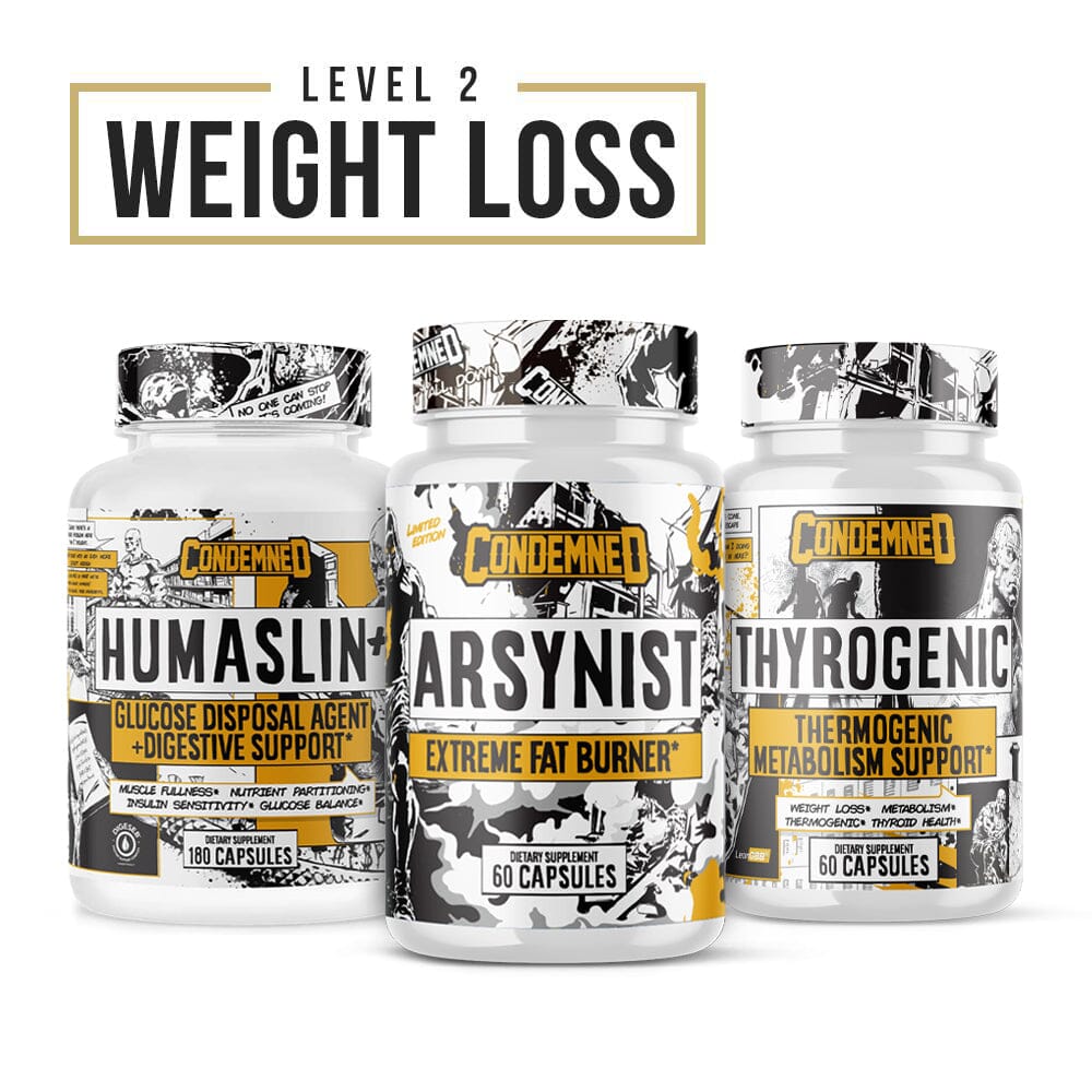 Level 2 Weight Loss Fat Burner Condemned Labz 90 SERVINGS (HUMASLIN+)