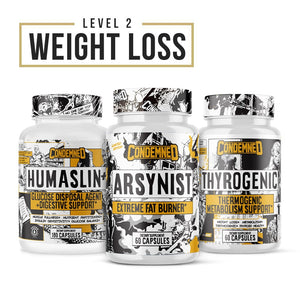 Level 2 Weight Loss Fat Burner Condemned Labz 90 SERVINGS (HUMASLIN+) 