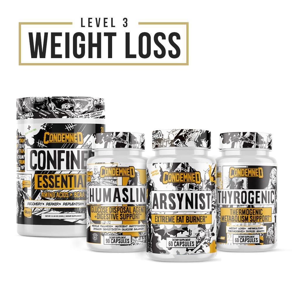 Level 3 Weight Loss Fat Burner Condemned Labz Peach Ice Tea