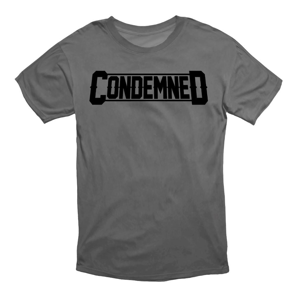 O.G LOGO TEE APPAREL Condemned Labz SMALL GRAY 