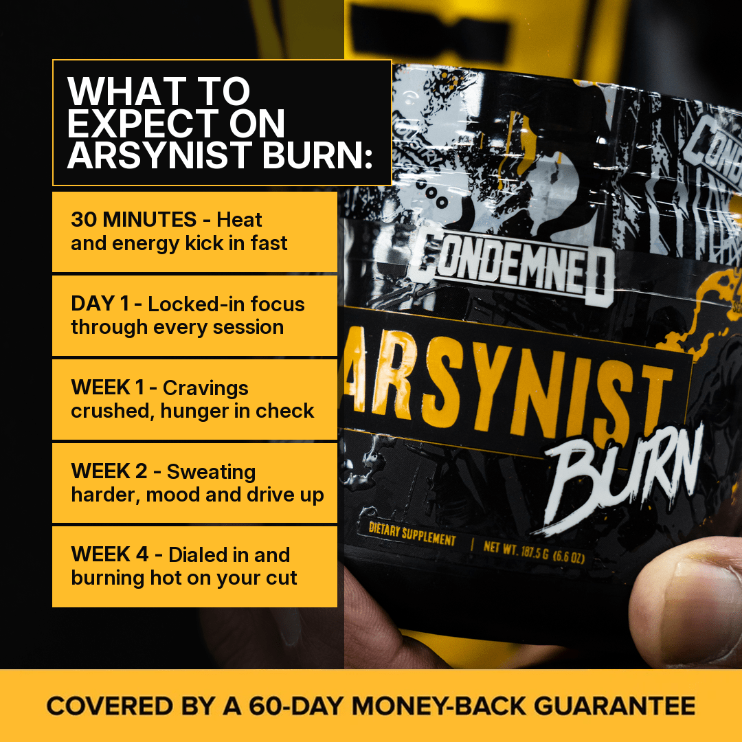 Arsynist Burn Extreme Fat Burner Fat Burner Condemned Labz 