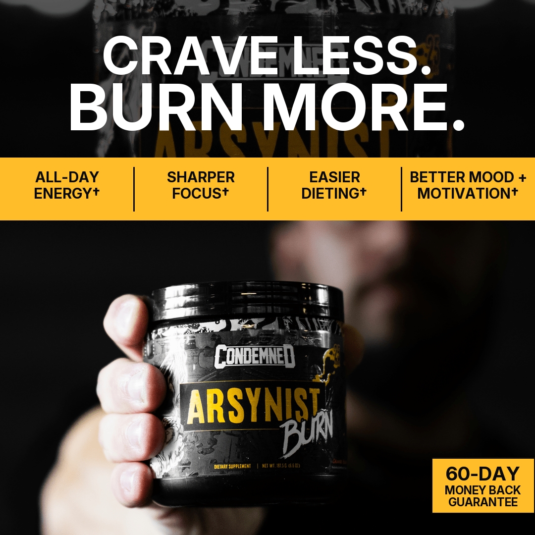 Arsynist Burn Extreme Fat Burner Fat Burner Condemned Labz 