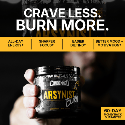 Arsynist Burn Extreme Fat Burner Fat Burner Condemned Labz 