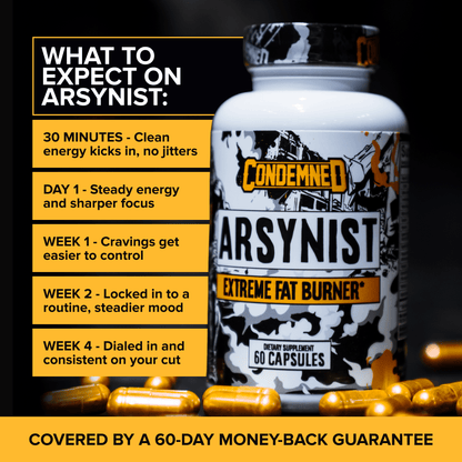 Arsynist Extreme Fat Burner Fat Burner Condemned Labz 