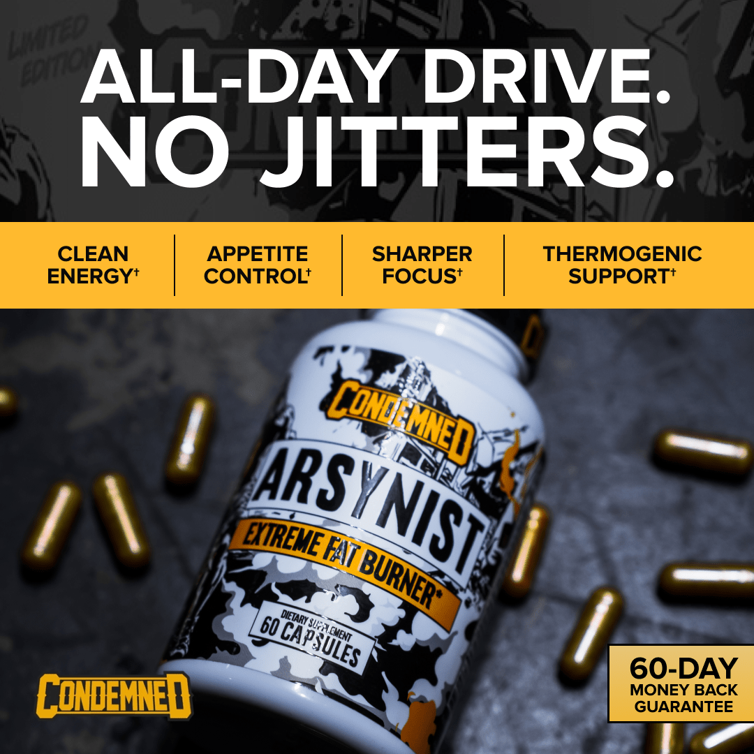 Arsynist Extreme Fat Burner Fat Burner Condemned Labz 