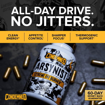 Arsynist Extreme Fat Burner Fat Burner Condemned Labz 