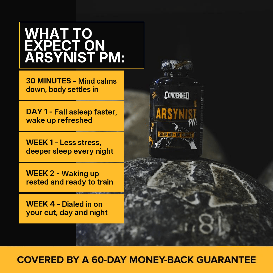 Arsynist PM Sleep Aid + Fat Burner Fat Burner Condemned Labz 