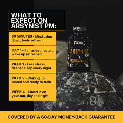 Arsynist PM Sleep Aid + Fat Burner Fat Burner Condemned Labz 