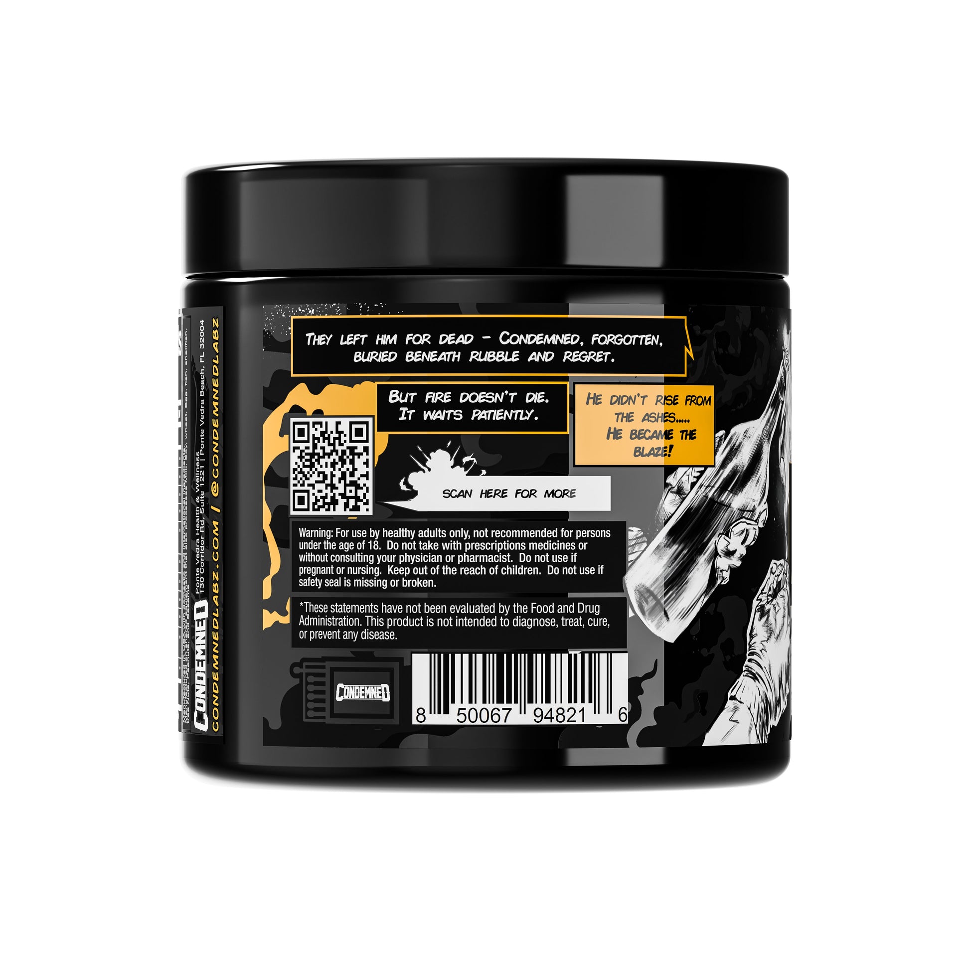 Arynist Burn Extreme Fat Burner Condemned Labz 
