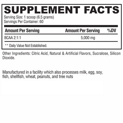 Branch Chain Amino Acids INTL Amino Acids Condemned Labz 