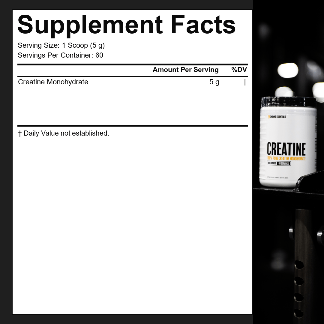 CREATINE MONOHYDRATE ESSENTIALS Condemned Labz 