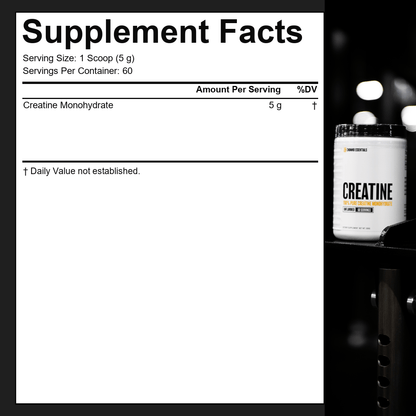 CREATINE MONOHYDRATE ESSENTIALS Condemned Labz 