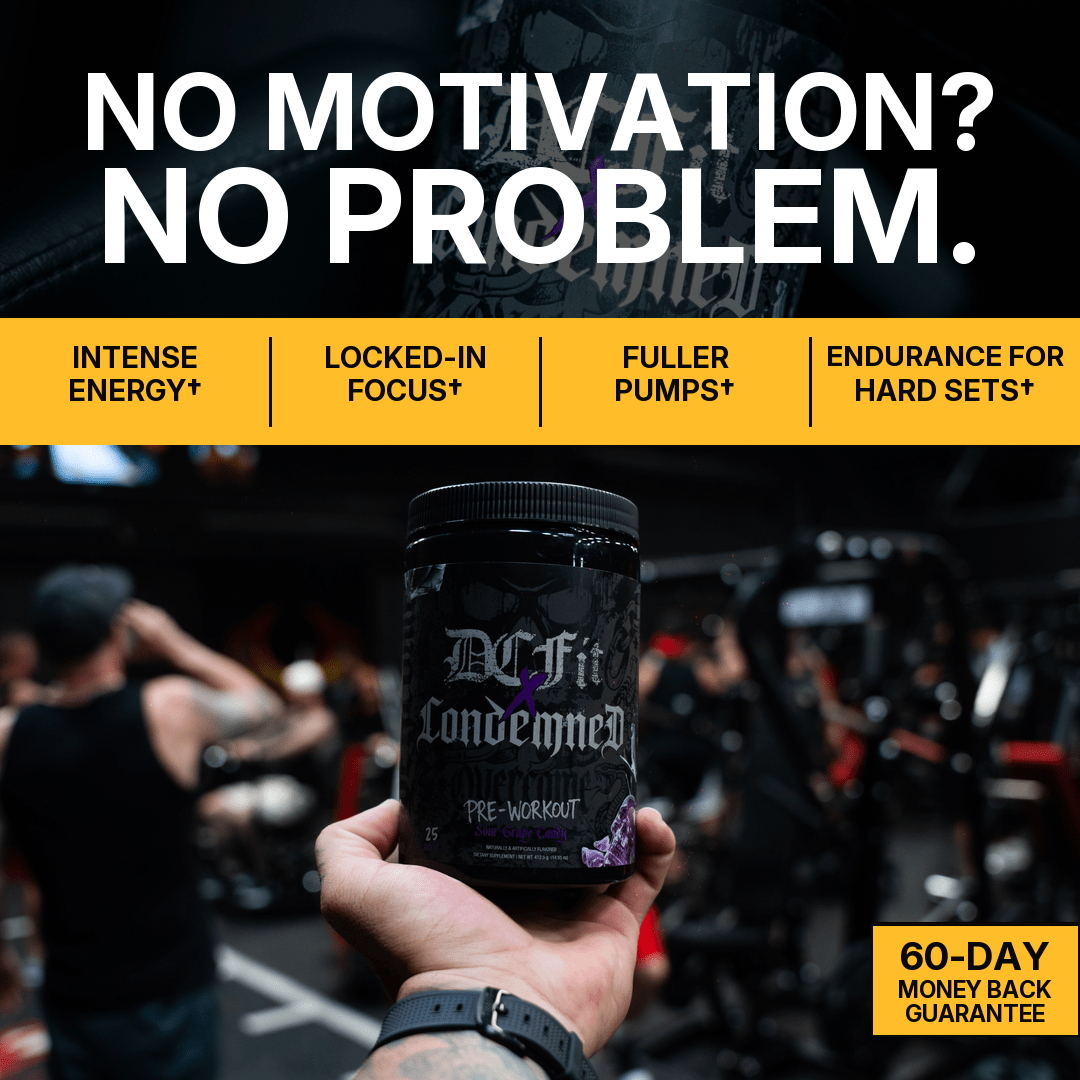 DCFIT X Condemned PRE-WORKOUT | LIMITED EDITION Pre workout Condemned Labz 