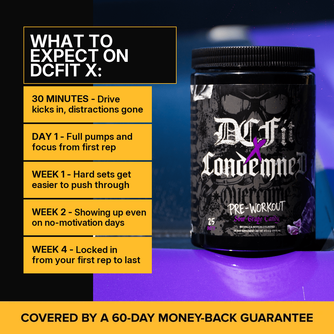 DCFIT X Condemned PRE-WORKOUT | LIMITED EDITION Pre workout Condemned Labz 