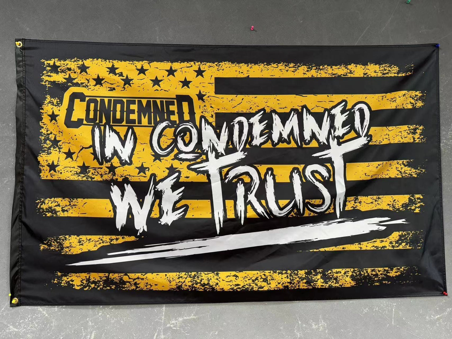 In Condemned We Trust Flag Apparel & Accessories Condemned Labz 