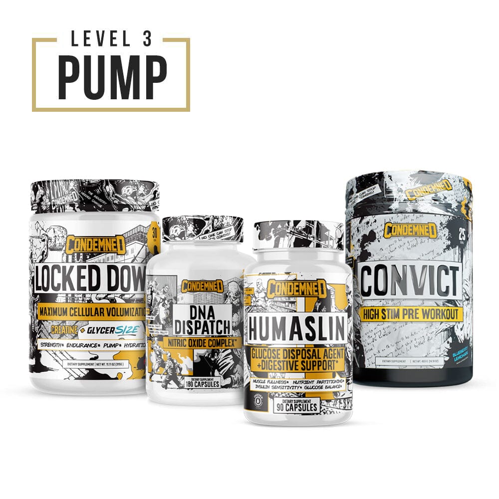 Level 3 Pump Condemned Labz Blueberry Lemonade Fruit Punch 30 SERVINGS