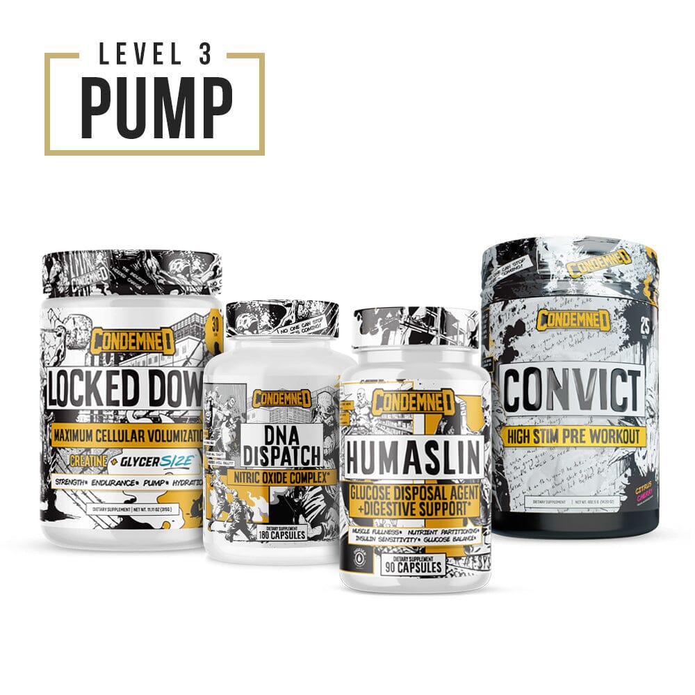 Level 3 Pump Condemned Labz Citrus Cherry Lemon Lime 30 SERVINGS