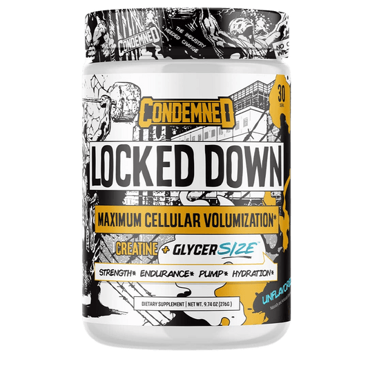 Locked Down Pump Formula Pre workout Condemned Labz 