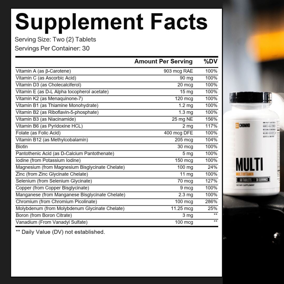 Multi-Vitamin (30 Servings) ESSENTIALS Condemned Labz 
