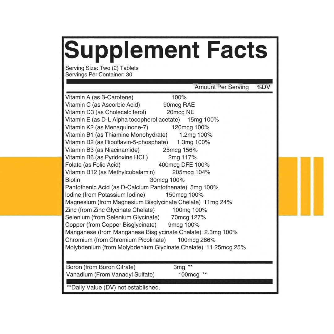 Multi-Vitamin (30 Servings) INTL ESSENTIALS Condemned Labz 