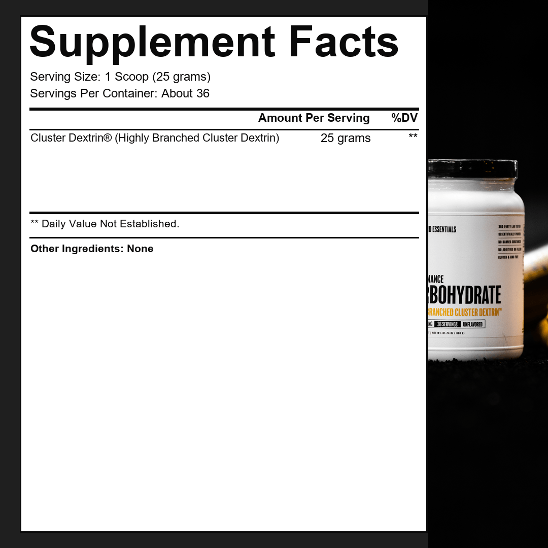 Performance Carbohydrate - Formerly C-Block Recovery Condemned Labz 