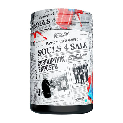 SOULS 4 SALE Broken Promises Pre workout Condemned Labz 