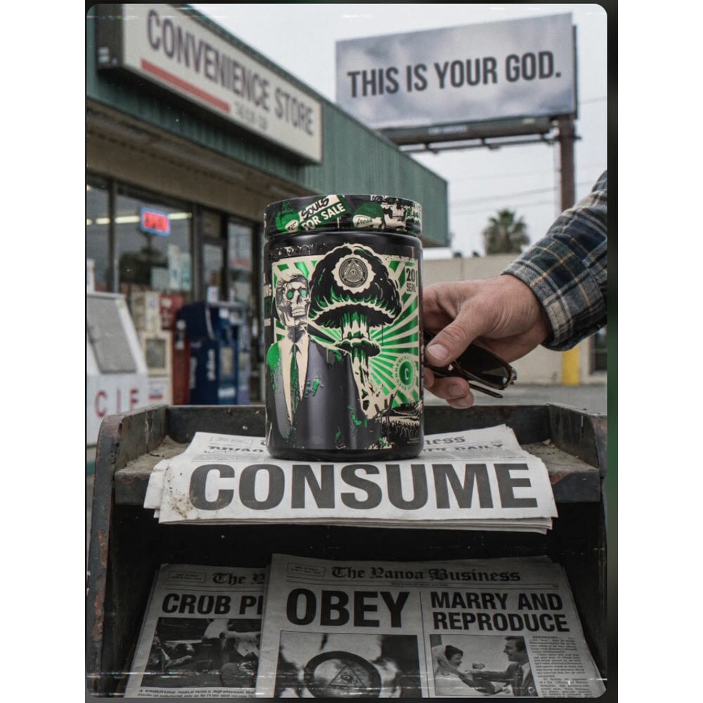 SOULS 4 SALE “OWN NOTHING. OBEY EVERYTHING” PRE-WORKOUT | LIMITED EDITION Pre workout Condemned Labz 