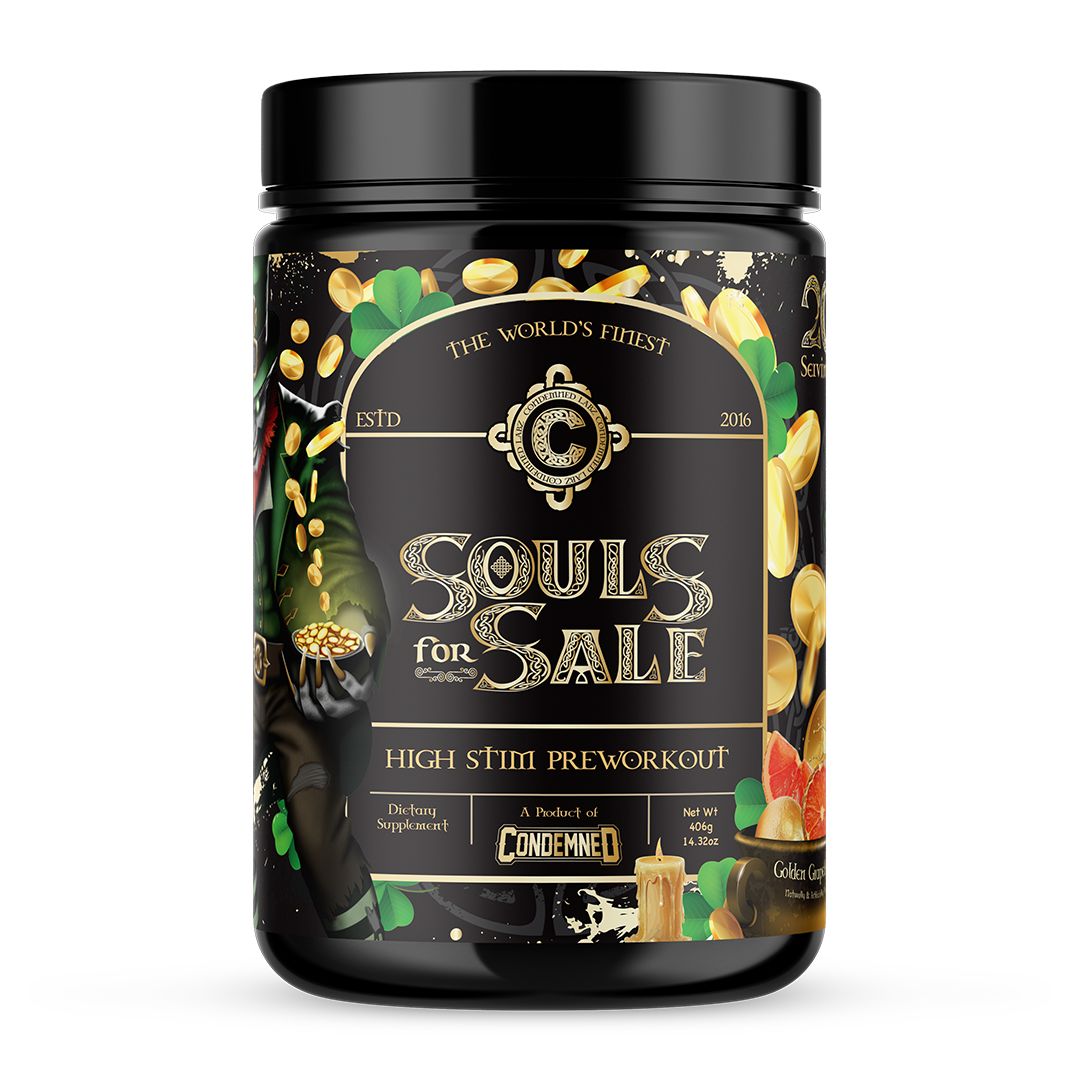 SOULS 4 SALE (St. Patty's Day Edition) Pre workout Condemned Labz 