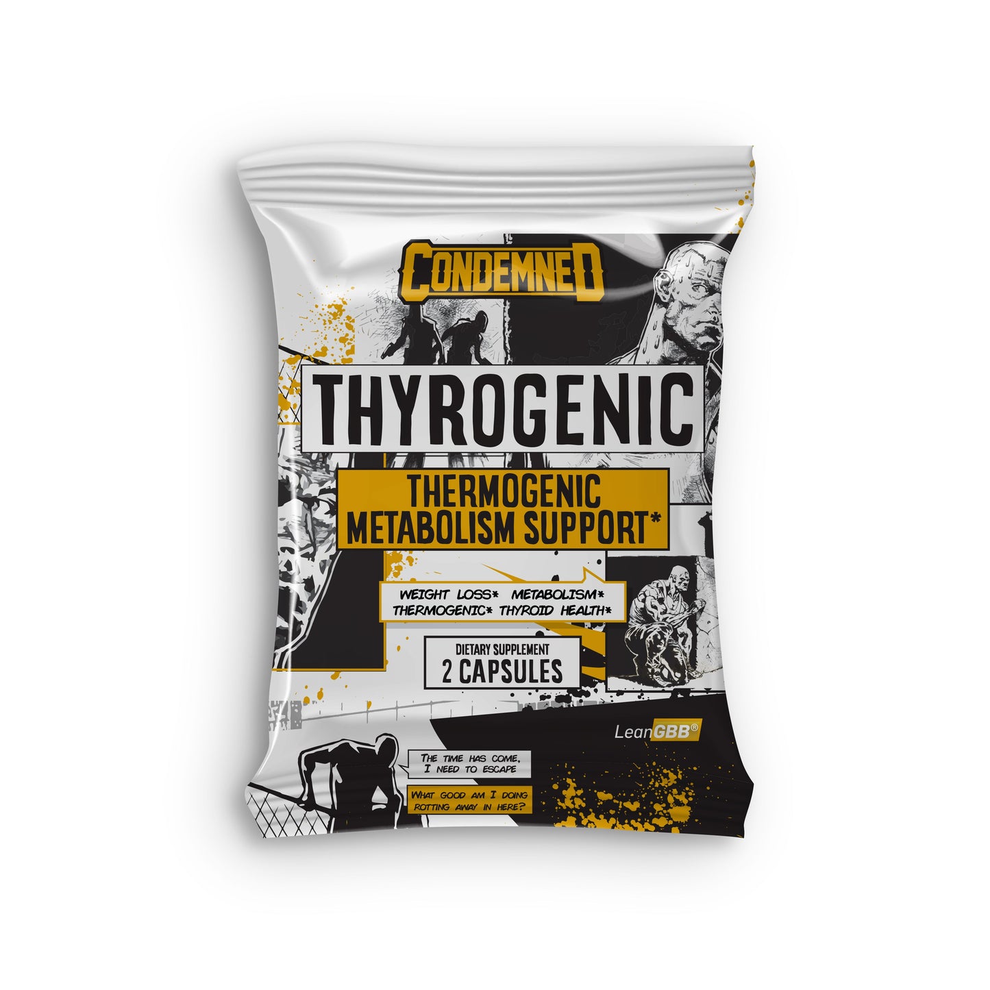 Thryrogenic Thermogenic Sample Fat Burner Condemned Labz 