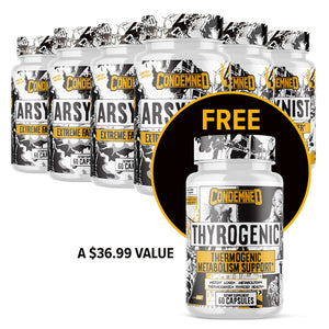 6 Bottles Of Arsynist (W/FREE Thyrogenic) Fat Burner Condemned Labz 