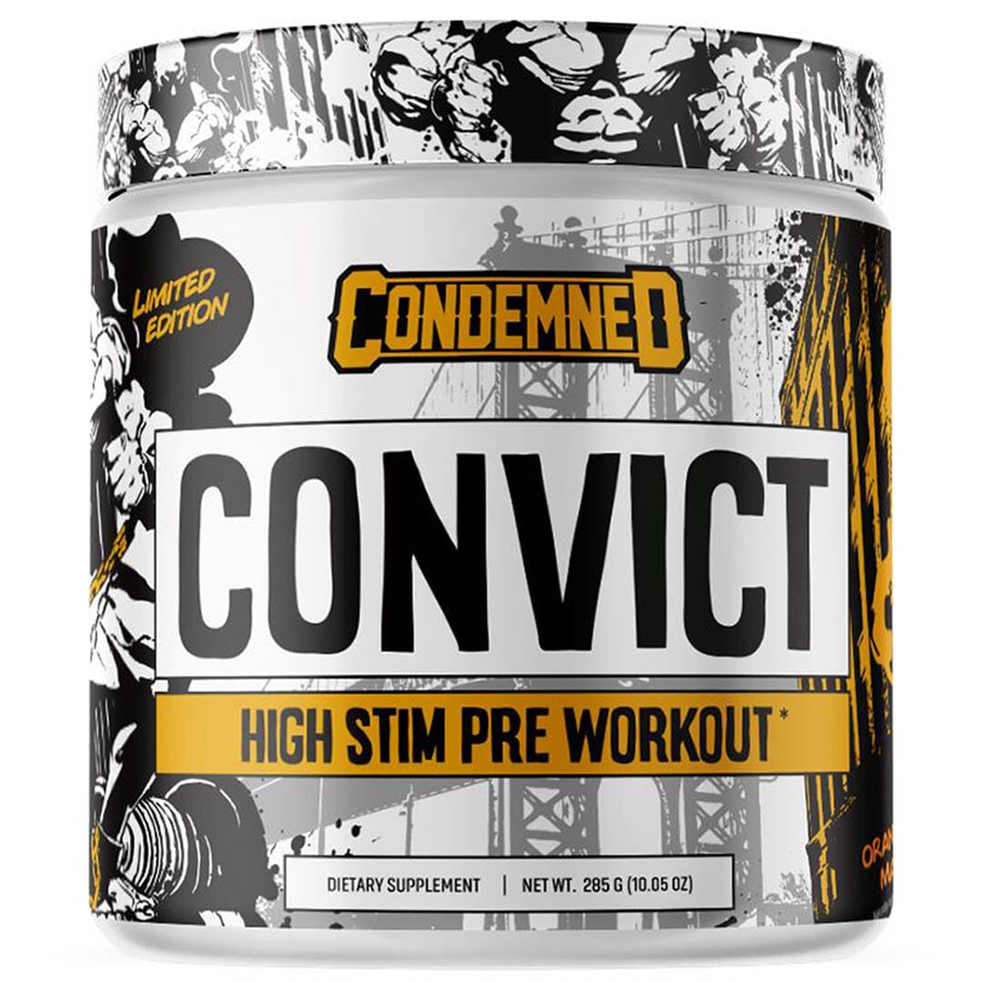 Convict 30 Day Subscription Pre workout Condemned Labz 