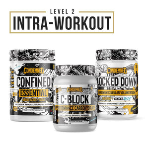 Level 2 Intra Workout Condemned Labz Lemon Lime Unicorn Rainbow Unflavored