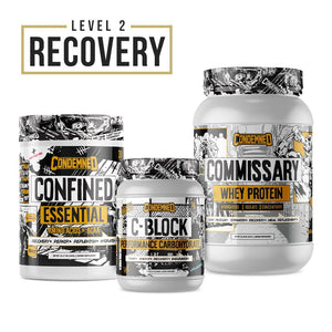 Level 2 Recovery Condemned Labz Fruit Punch Cinnamon Graham Cracker Unflavored