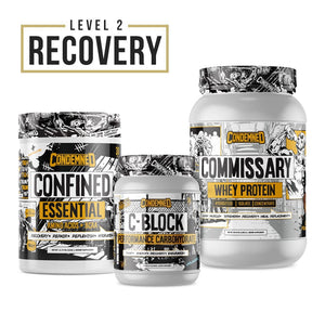 Level 2 Recovery Condemned Labz Peach Mango Chocolate Peanut Butter Unflavored